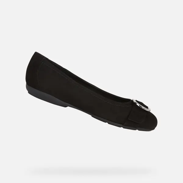 GEOX Черни балерини Geox Annytah