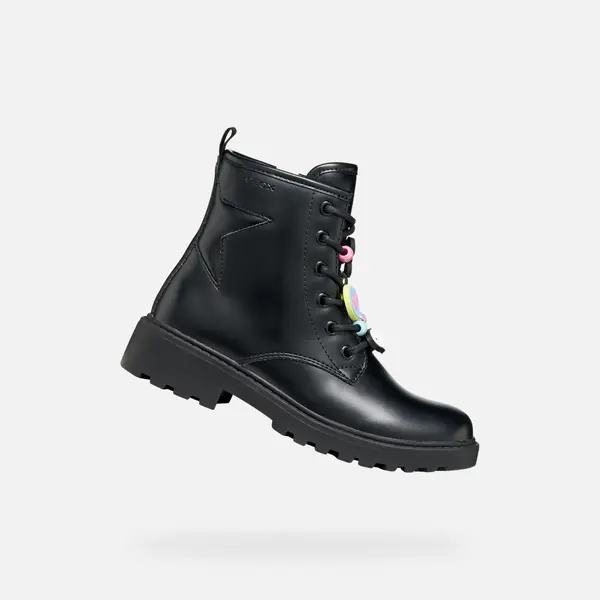 GEOX Черни боти Geox Casey