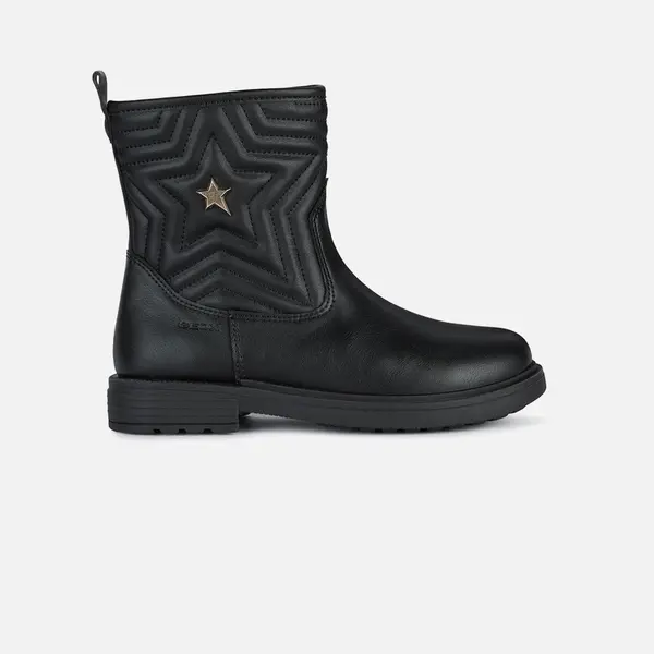 GEOX Черни боти Geox Eclair за момичета