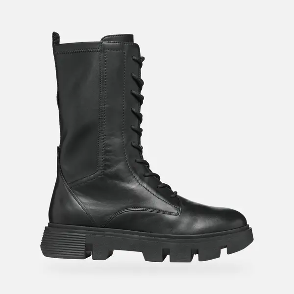 GEOX Черни дамски боти Geox Vilde