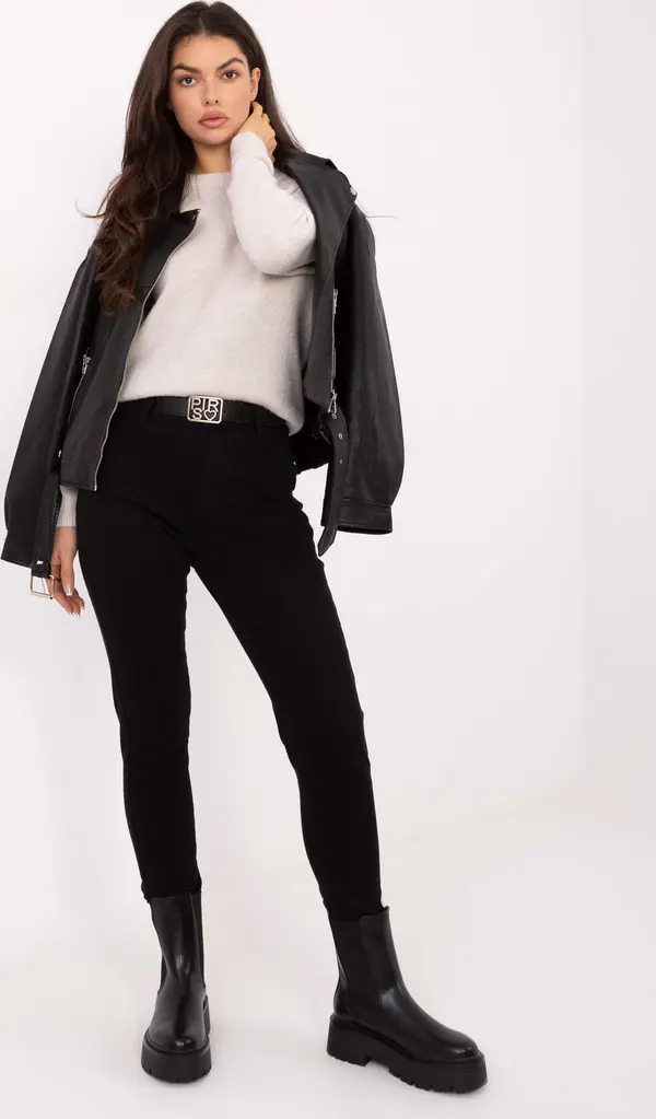 Factory Price Черни дамски дънки