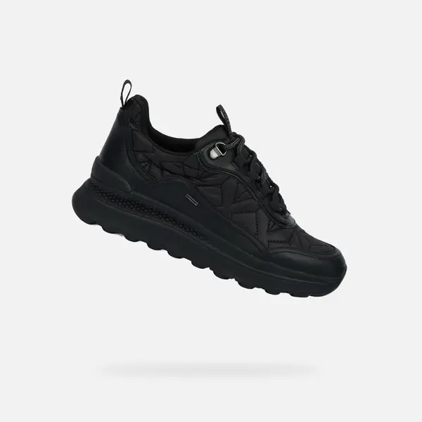 GEOX Черни дамски маратонки Geox Spherica Actif X2