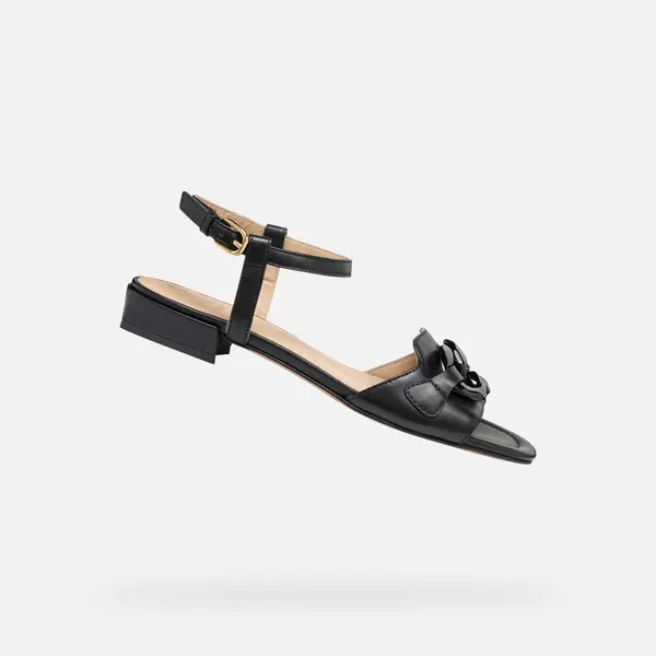 GEOX Черни дамски сандали Geox New Eraklia 15