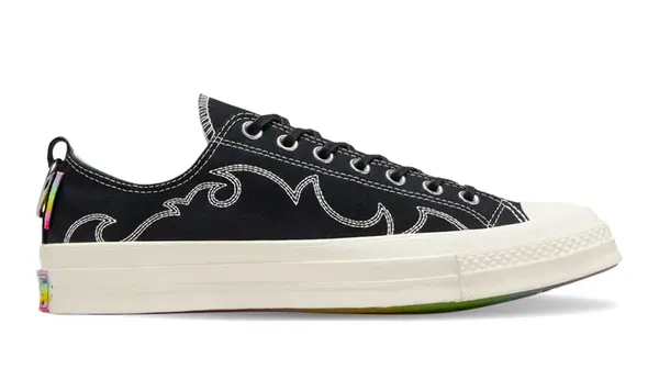 Converse Черни маратонки Converse Chuck 70 Pride