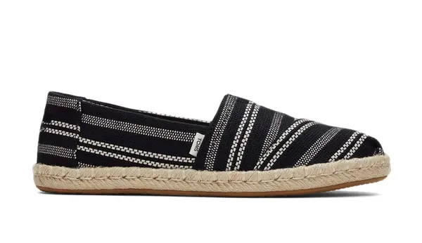 Toms Черни маратонки Toms Alpargata Rope