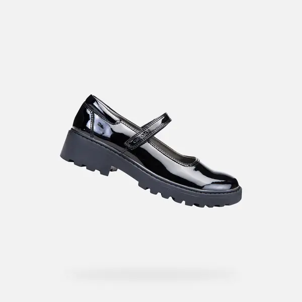 GEOX Черни момичешки балетки Geox Casey
