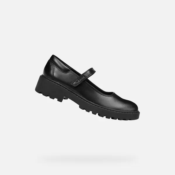 GEOX Черни момичешки балетки Geox Casey