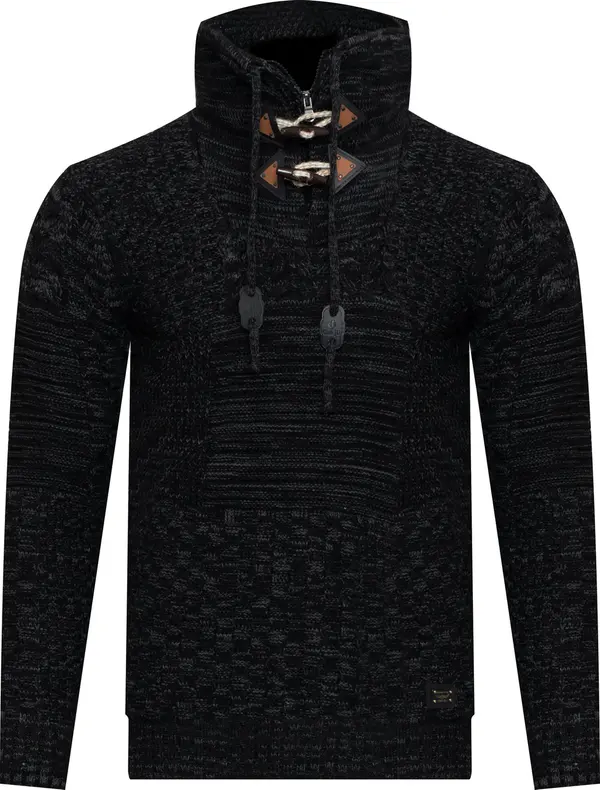 CLUB JU Paris Черни мъжки чехли CLUB JU PARIS