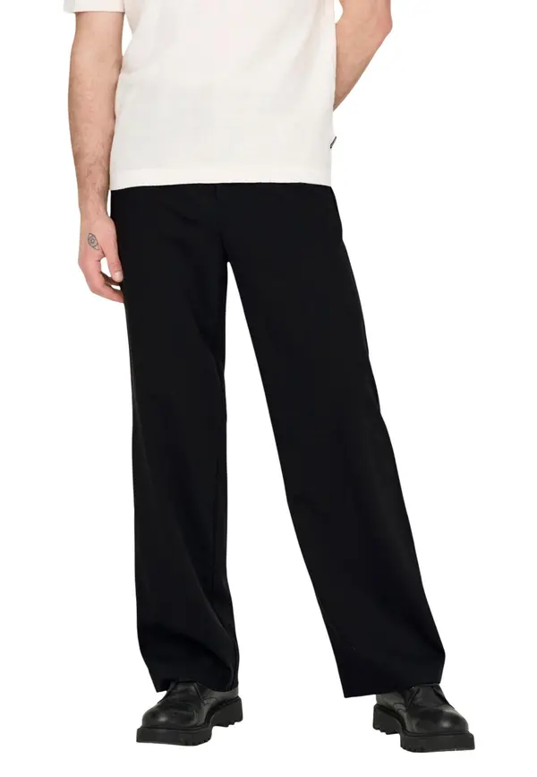 Only Черни панталони Only &amp; Sons