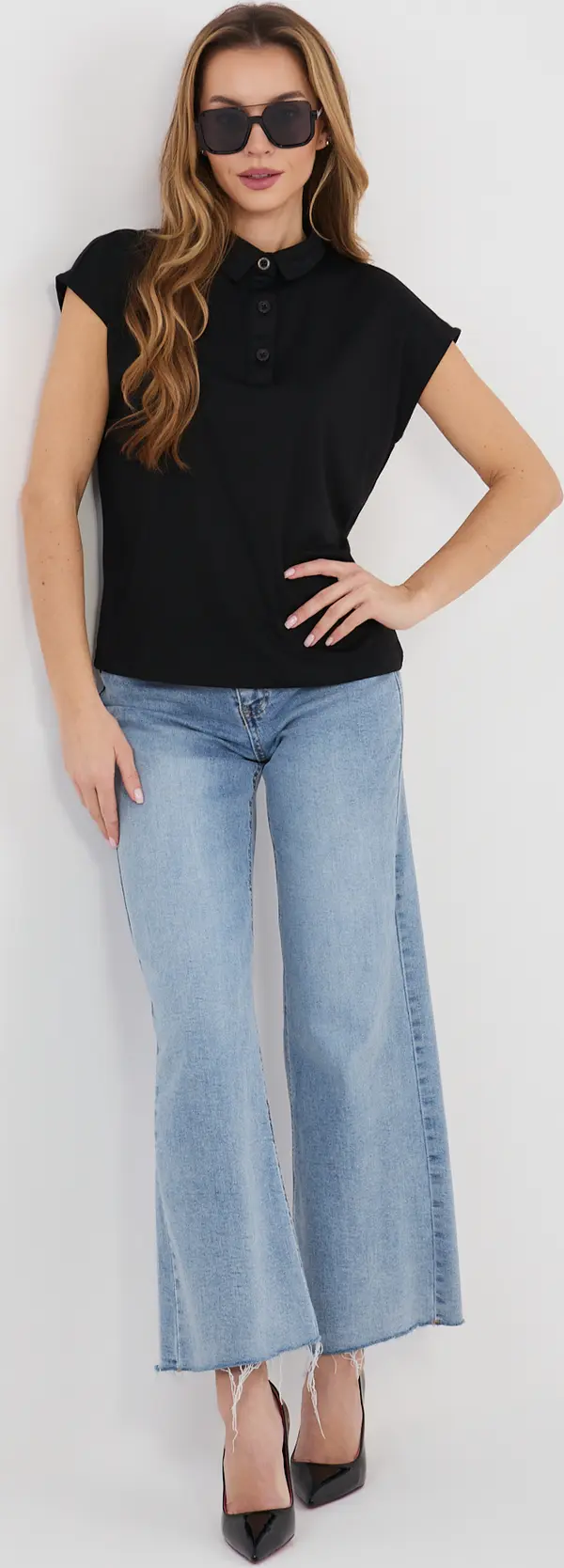 Sublevel Черни поло ризи SUBLEVEL