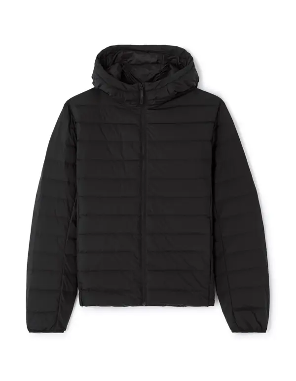 Celio Черно мъжко зимно яке Celio Mulighthod