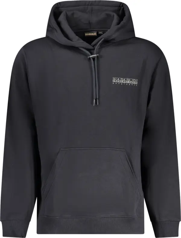 Napapijri Черно суичър с качулка Napapijri