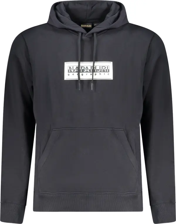 Napapijri Черно суичър с качулка Napapijri