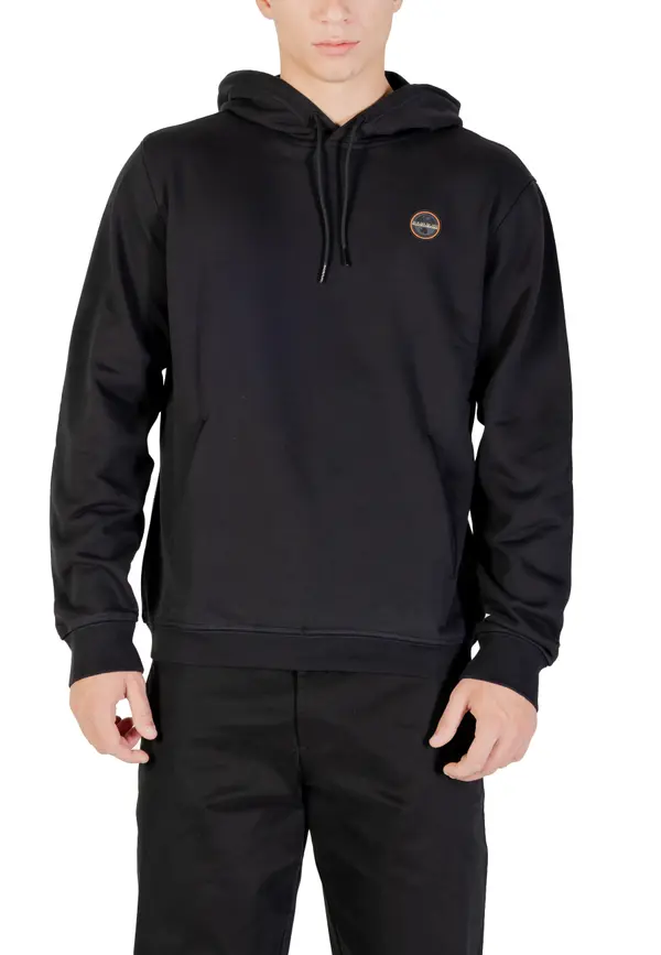 Napapijri Черно суичър с качулка Napapijri