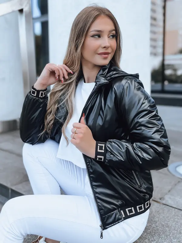DStreet Черно ватирано яке Dstreet