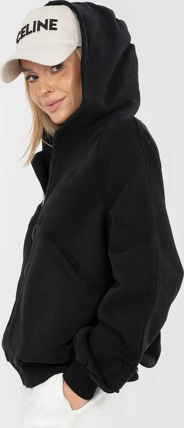 Factory Price Черно яке с цип