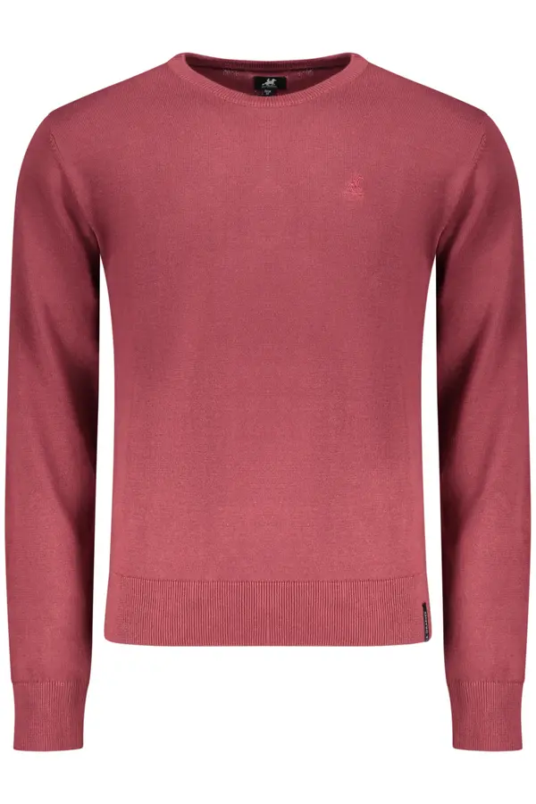 U.S. GRAND Червен мъжки суичър с качулка