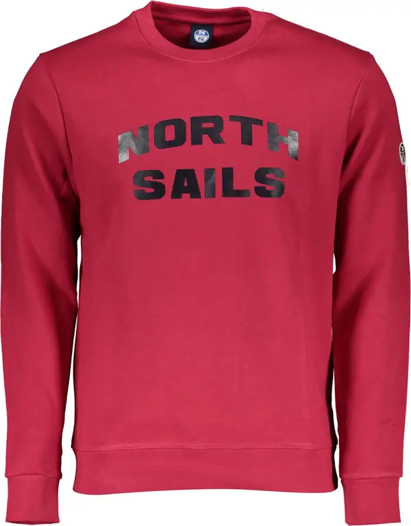 North Sails Червен мъжки суитшърт North Sails