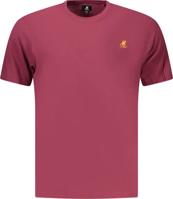 U.S. GRAND Червена мъжка тениска с къс ръкав