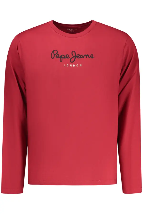Pepe Jeans Червена тениска с дълъг ръкав Pepe Jeans