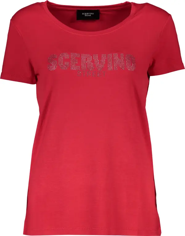 SCERVINO STREET Червена тениска с къс ръкав SCERVINO STREET
