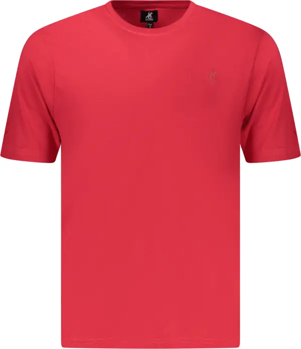 U.S. GRAND Червена тениска с къс ръкав