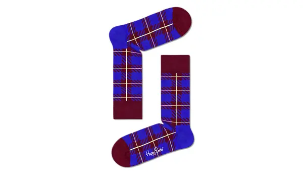 Happy Socks Честити чорапи бизнес лилави