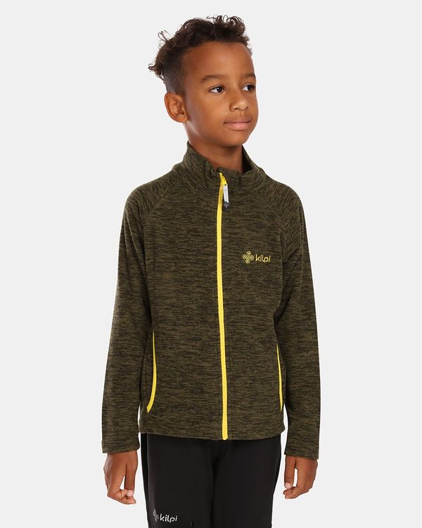 Kilpi Children's fleece sweatshirt Kilpi ALACANT-J Green
