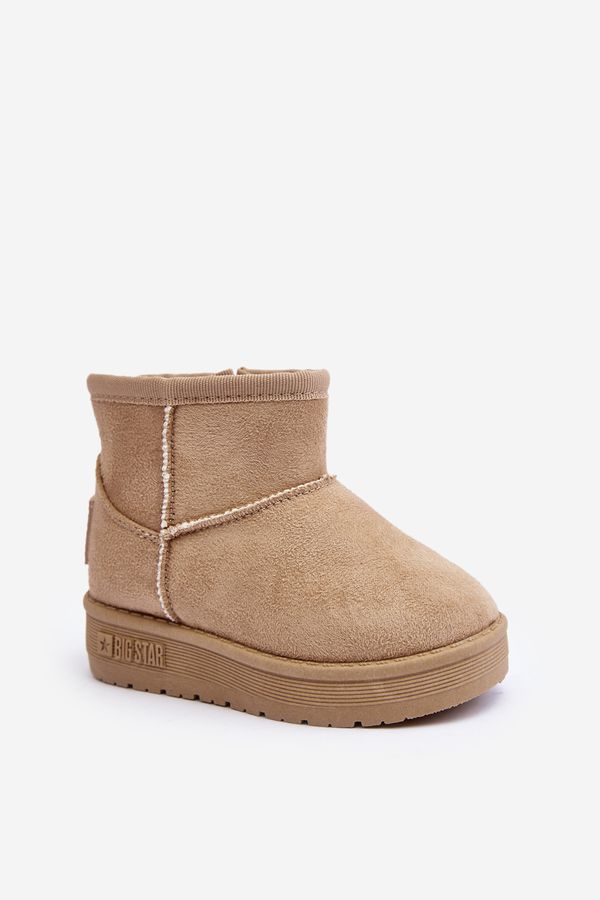 BIG STAR SHOES Children's insulated snow boots Beige Big Star