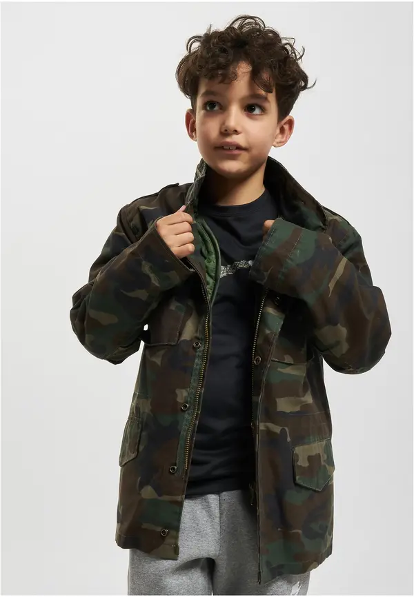 Brandit Children's jacket M65 Standard woodland
