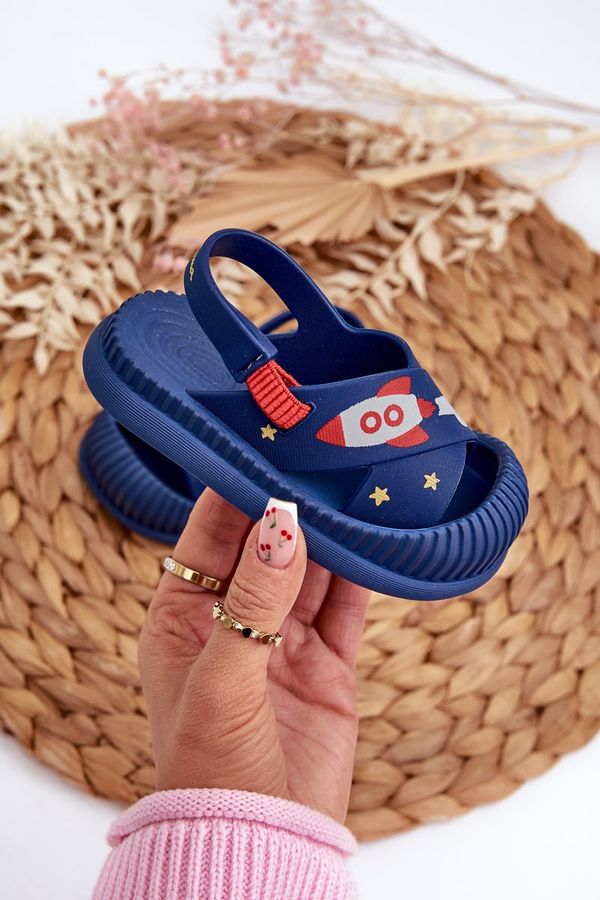 Kesi Children's sandals panema Cute Baby Navy Blue