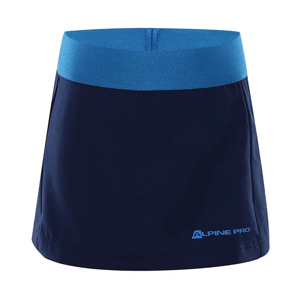 ALPINE PRO Children's skirt ALPINE PRO CHUPO 2 estate blue