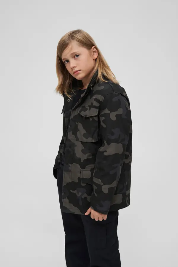 Brandit Children's Standard Jacket M65 darkcamo