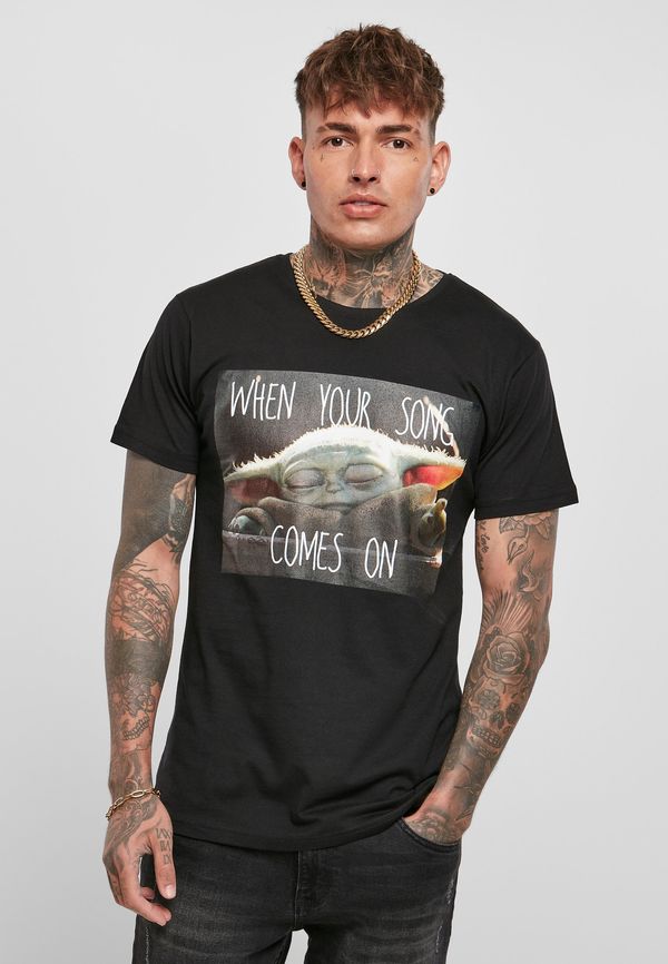 Merchcode Children's T-shirt Yoda Song black