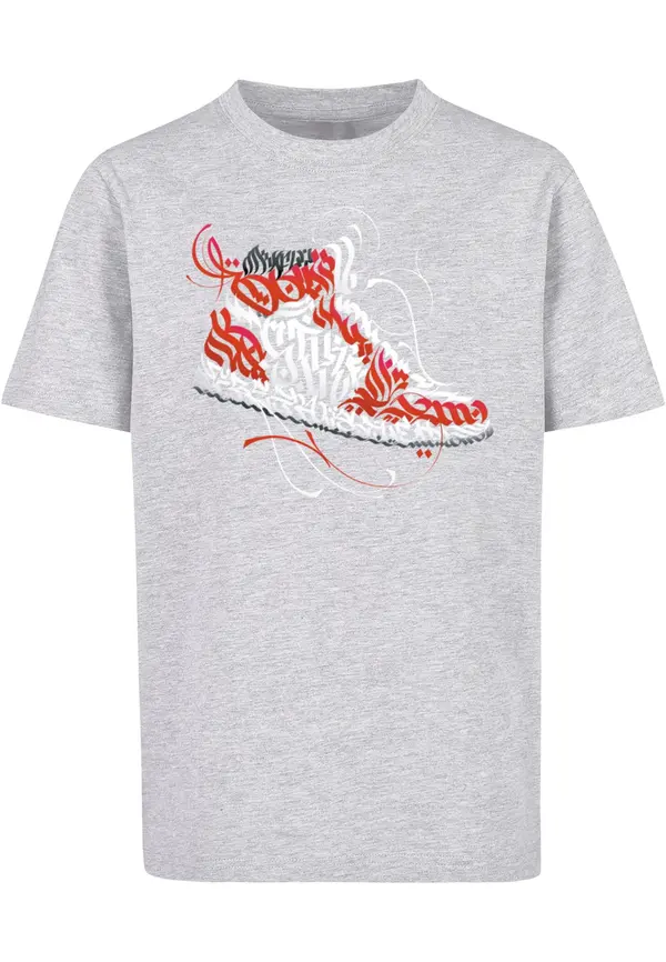Mister Tee Children's T-shirtTagged Sneaker grey