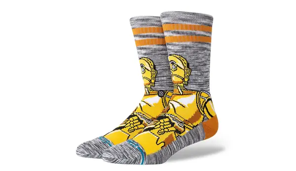 Stance Чорапи Stance C3PO Crew Gold
