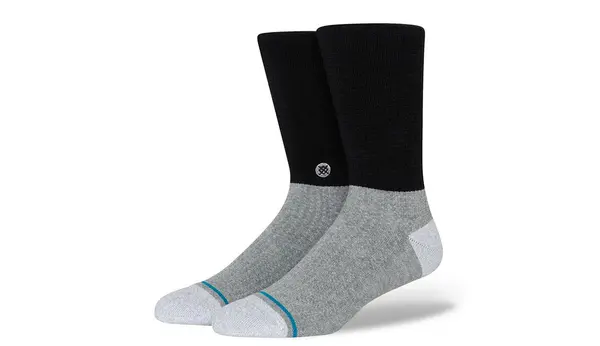 Stance Чорапи - Stance Head Block Crew Sock Grey