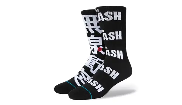 Stance Чорапи Stance The Clash Radio Crew, черни