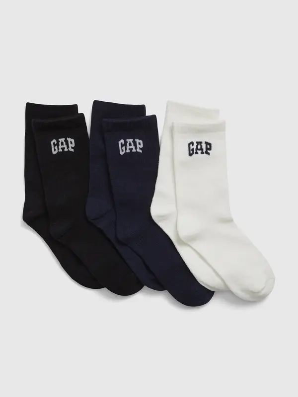 GAP Чорапи за момчета GAP, 3 чифта