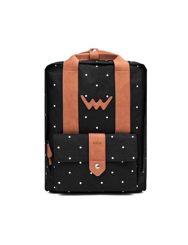 VUCH City backpack VUCH Tyrees Dotty Black