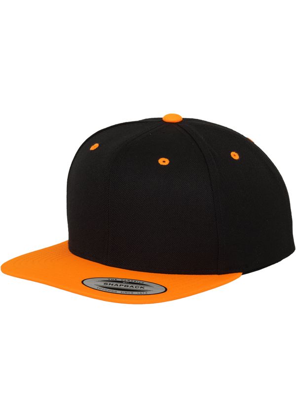 Flexfit Classic Snapback 2-Tone blk/neonorange