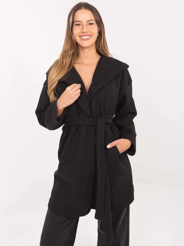 RUE PARIS Coat IT-EN-A9587.00-black