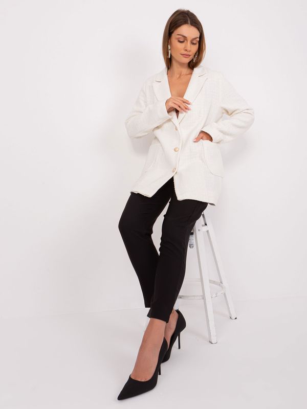 LAKERTA Coat-LK-PL-509410.36P-ecru