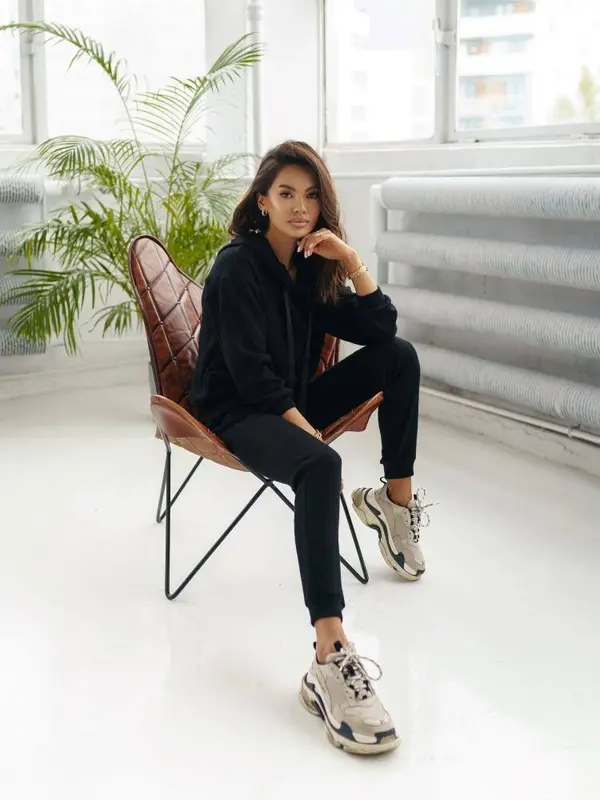 Cocomore Cocomore black sweatshirt cmgBZ547.R21