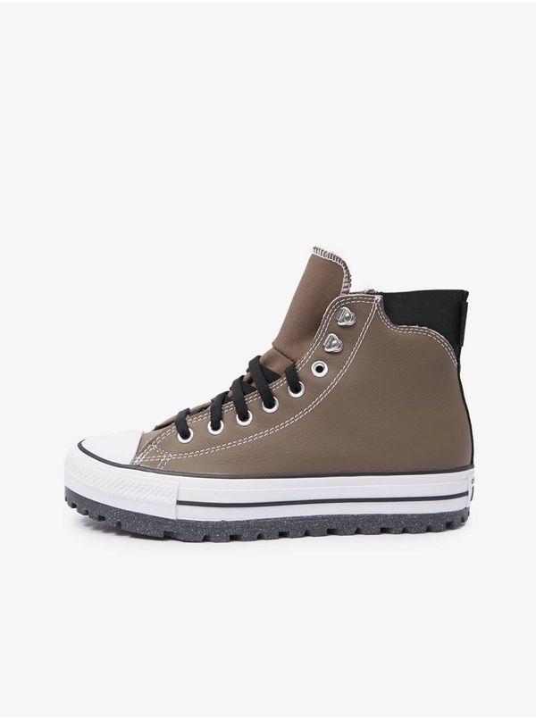 Converse Converse Chuck Taylor All Star City Brown Leather Ankle Sneakers - Men's