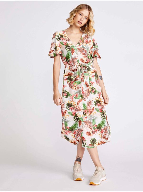 Vero Moda Cream floral dress VERO MODA Simply - Women
