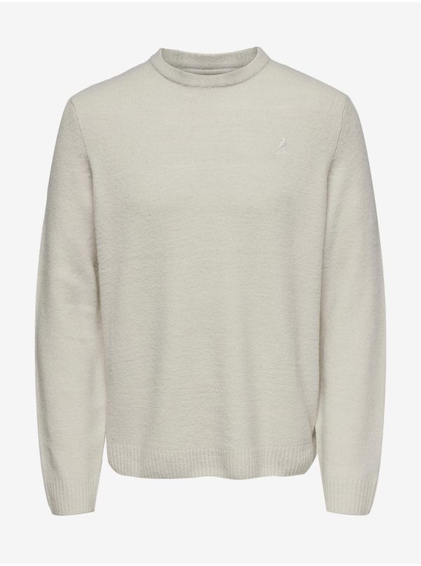 Only Cream sweater ONLY & SONS Karl - Men