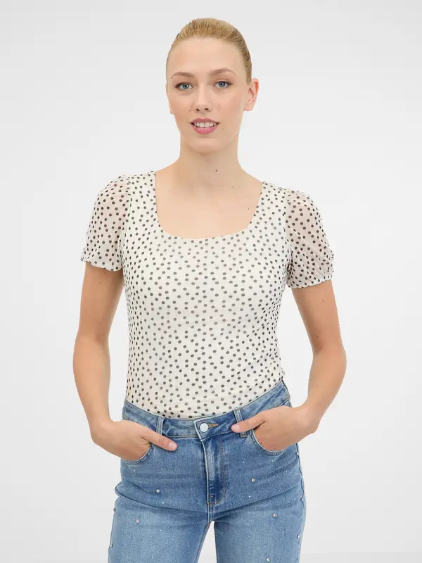 Orsay Cream Women's Blouse ORSAY - Women's