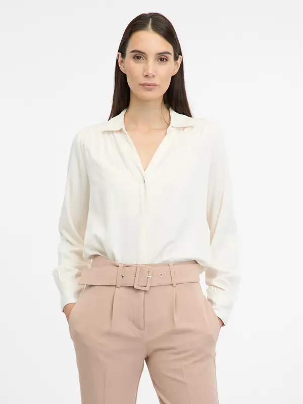 Orsay Cream Women's Blouse ORSAY - Women's