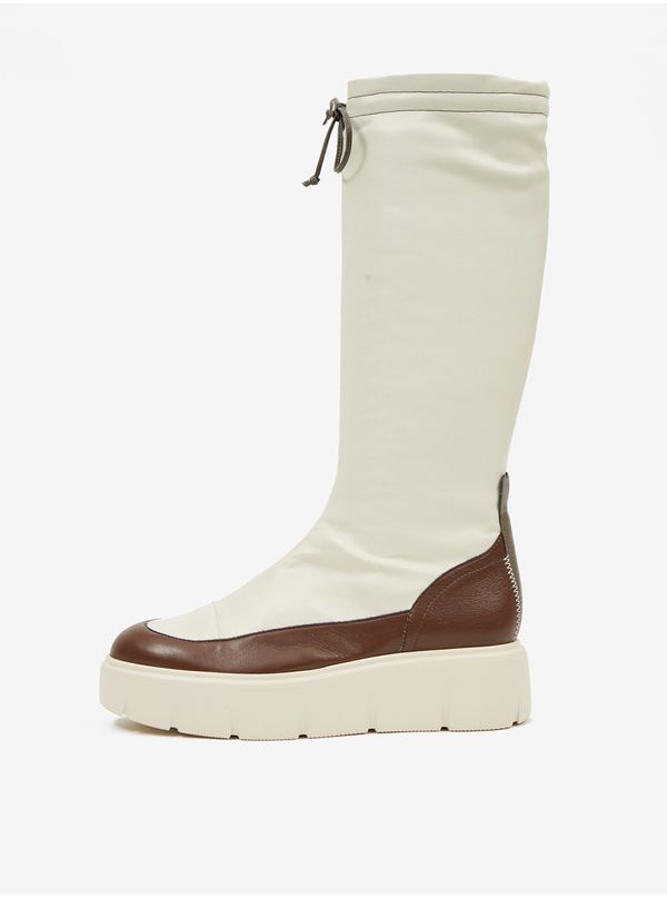 Högl Cream Women's Platform Boots Högl - Women